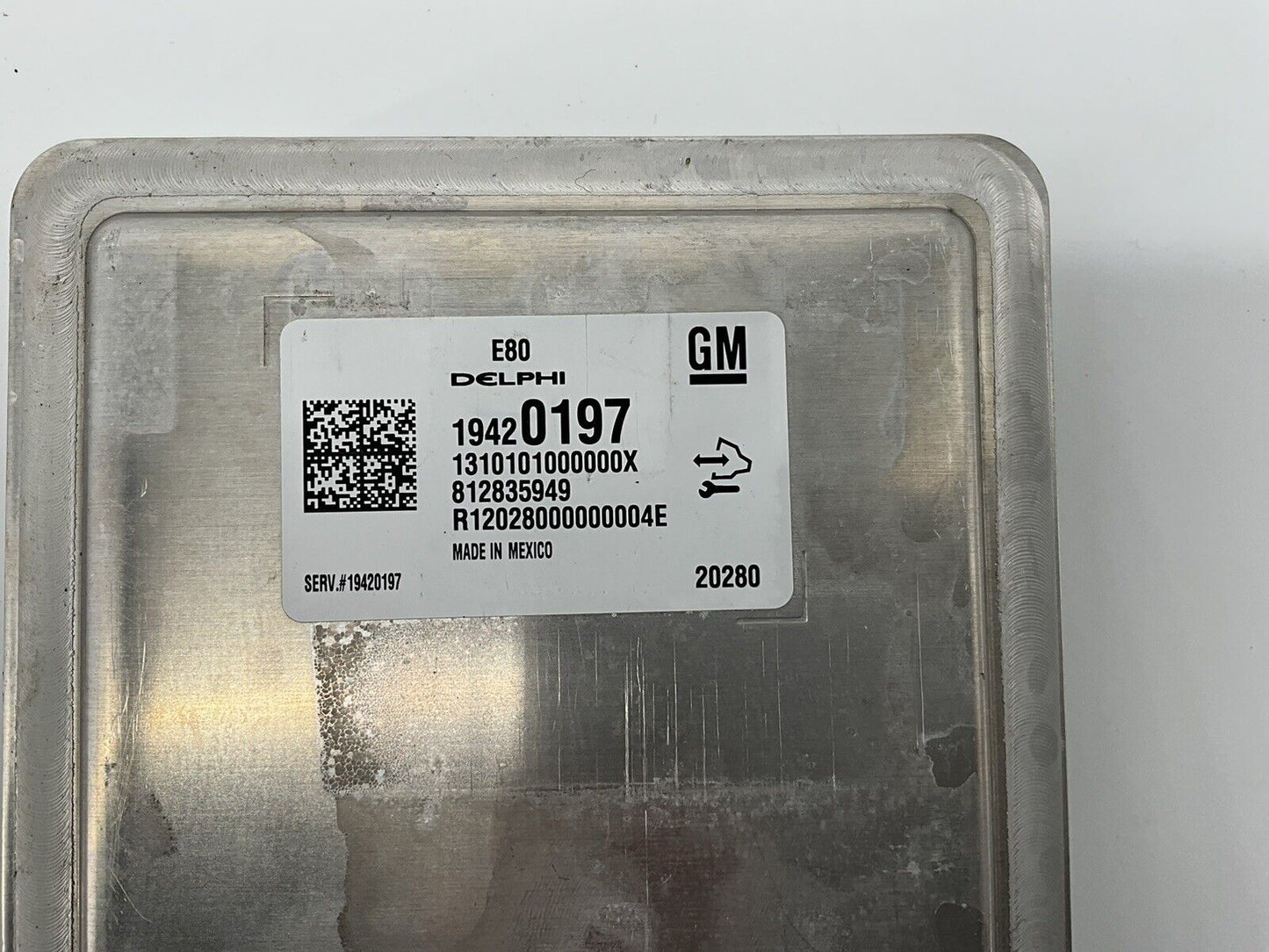 DELPHI E80 ECU 12676841 GM And Engine Control Module