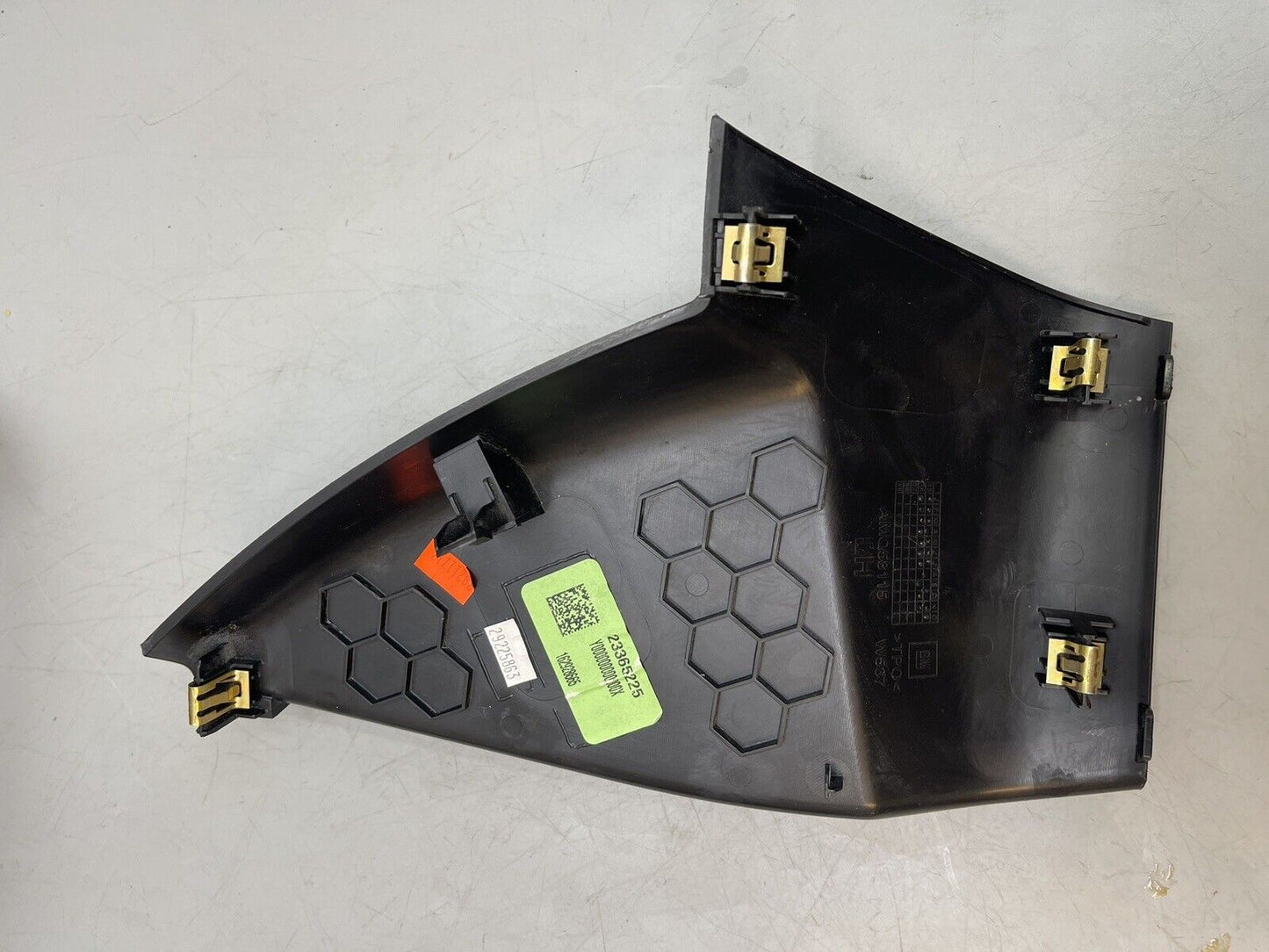 2016-2020 Camaro LT SS ZL1 LH Left Driver Side Dash Side Cover Panel 23365225