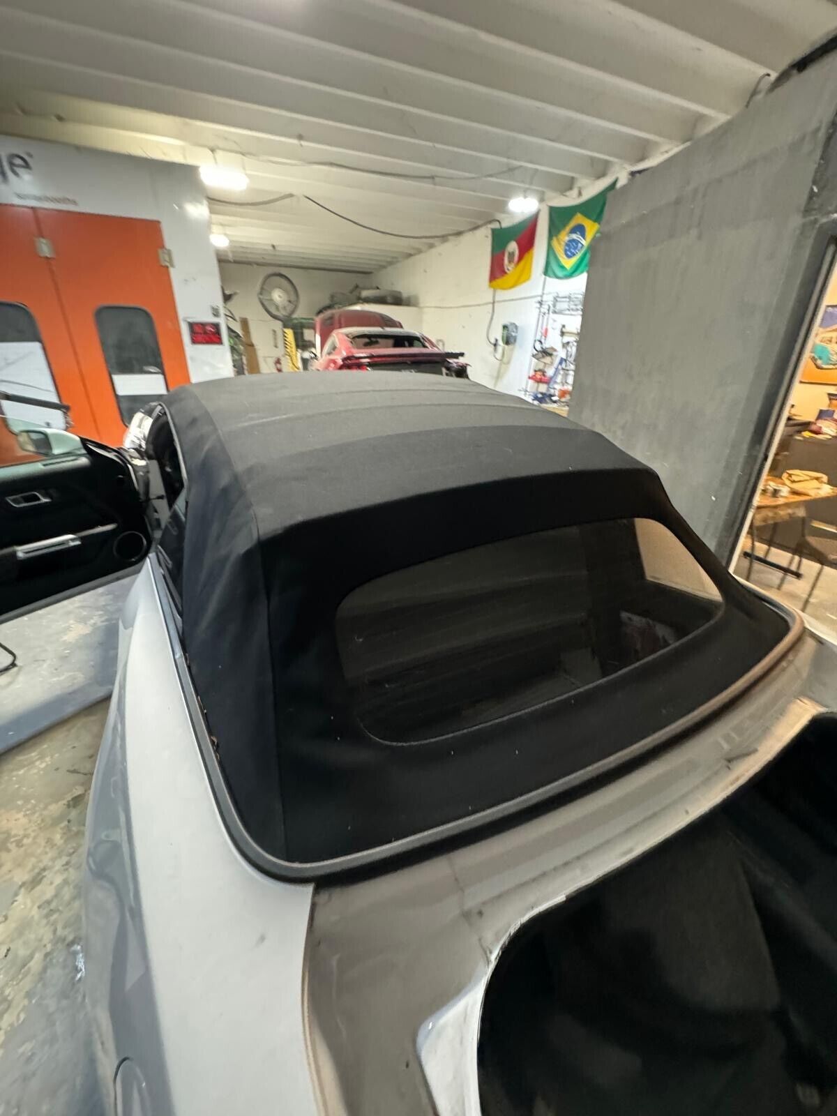 15-21 FORD MUSTANG CONVERTIBLE OEM CONVERTIBLE ROOF TOP BLACK