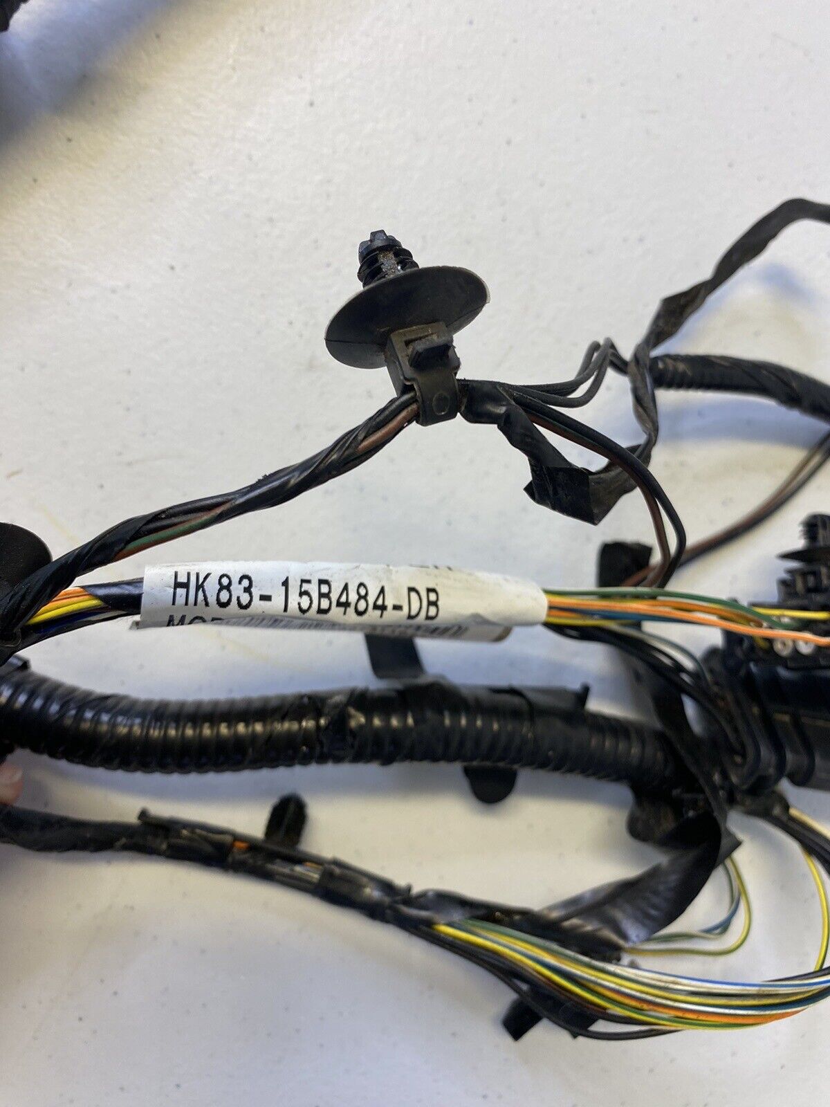 2017 - 2020 JAGUAR F-PACE REAR BUMPER WIRE WIRING HARNESS HK8315B484- BD OEM