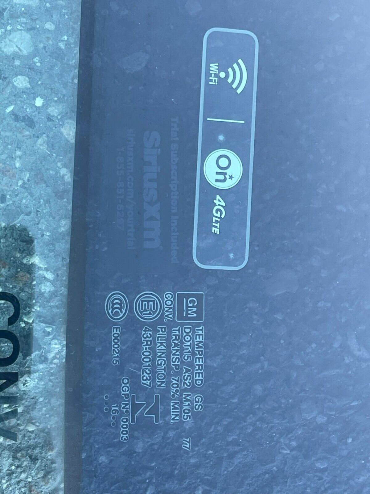 16-20 Chevrolet Camaro convertible Front Right RH Glass Window 43R-001237 (EB)