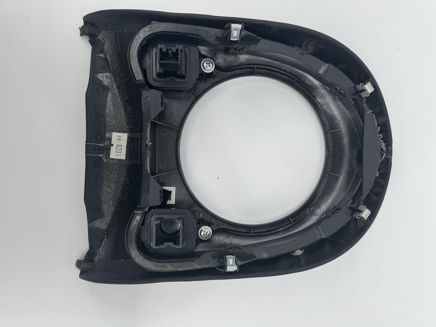 09-19 NISSAN 370Z COUPE CENTER CONSOLE SHIFT BEZEL & HAZARD OEM USED 969151EA0A