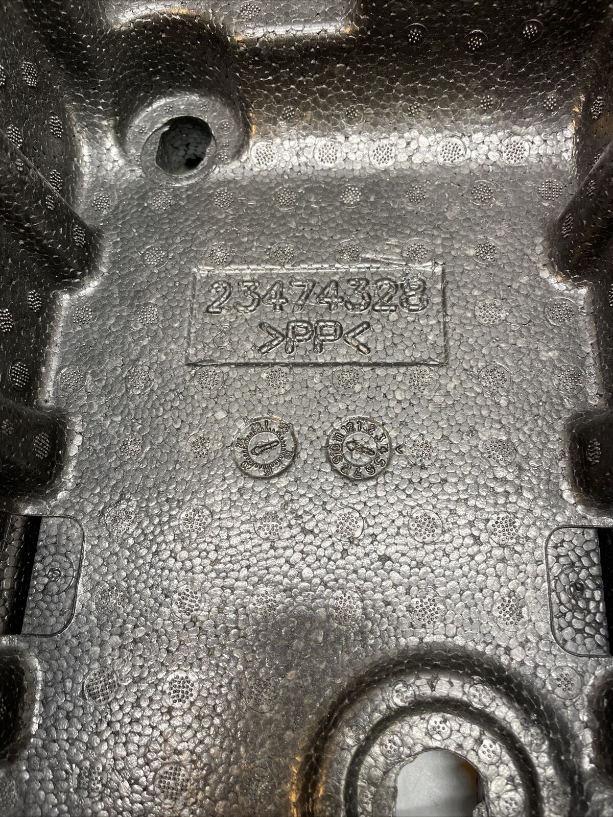 2016-2023 CHEVY CAMARO TRUNK COMPARTMENT TOOL BOX HOLDER BRACKET FOAM OEM