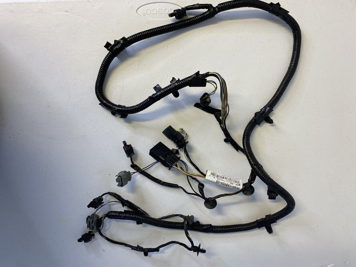 2017 - 2020 JAGUAR F-PACE REAR BUMPER WIRE WIRING HARNESS HK8315B484- BD OEM