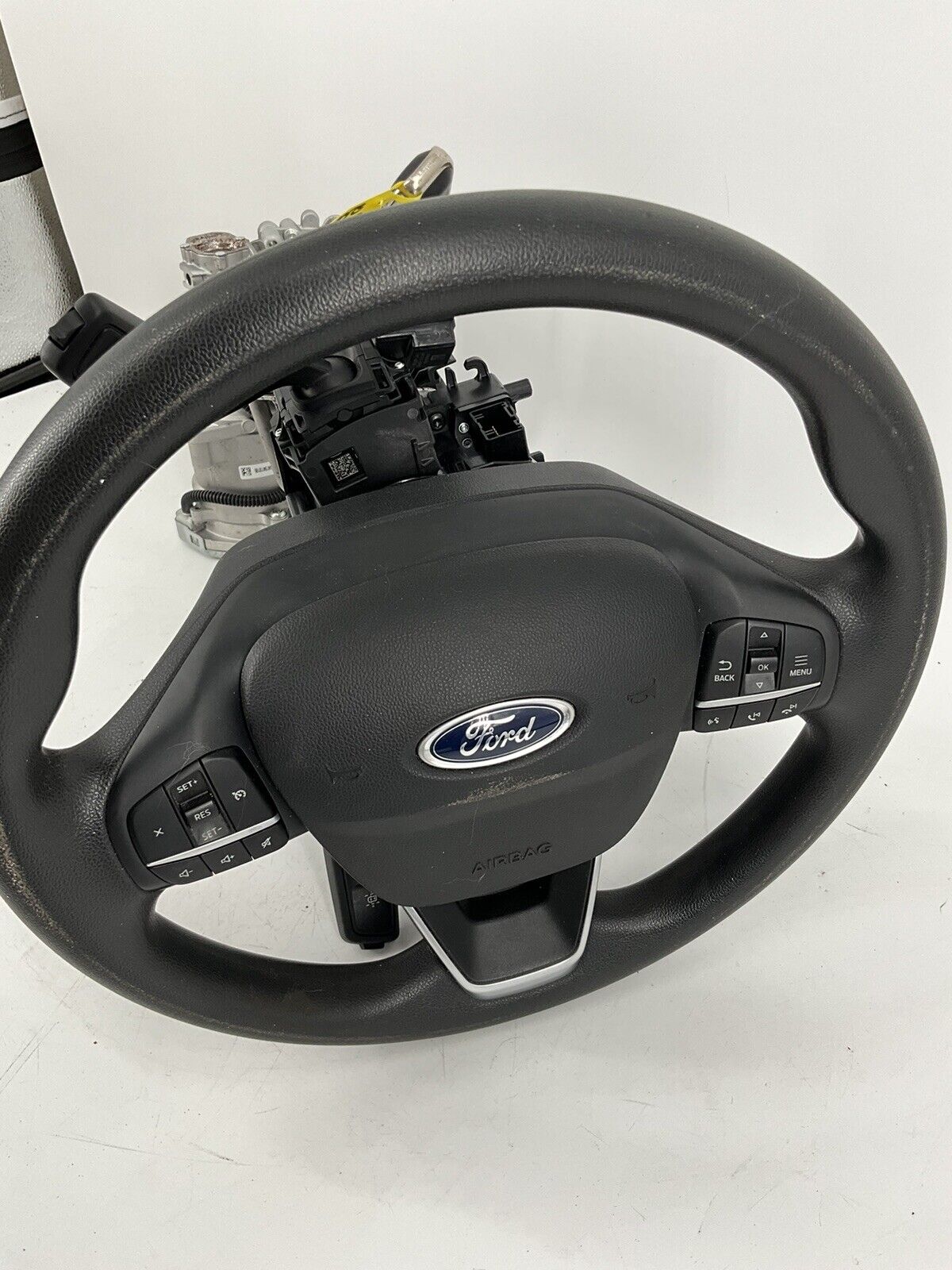 2022 Escape Steering Column Assembly With Key And Airbag Driver