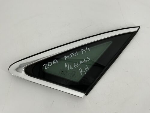 2017-2019 AUDI A4 Rear RIGHT Quarter Side Window - 8W5845298D