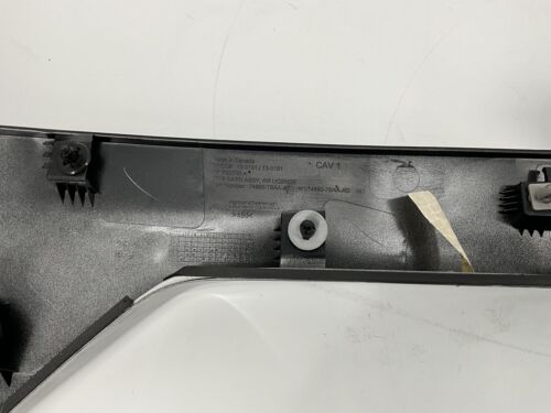 2016 2021 HONDA CIVIC SEDAN DECKLID MOUNTED MOLDING TRIM PANEL 74890-TBAA-A1 OEM