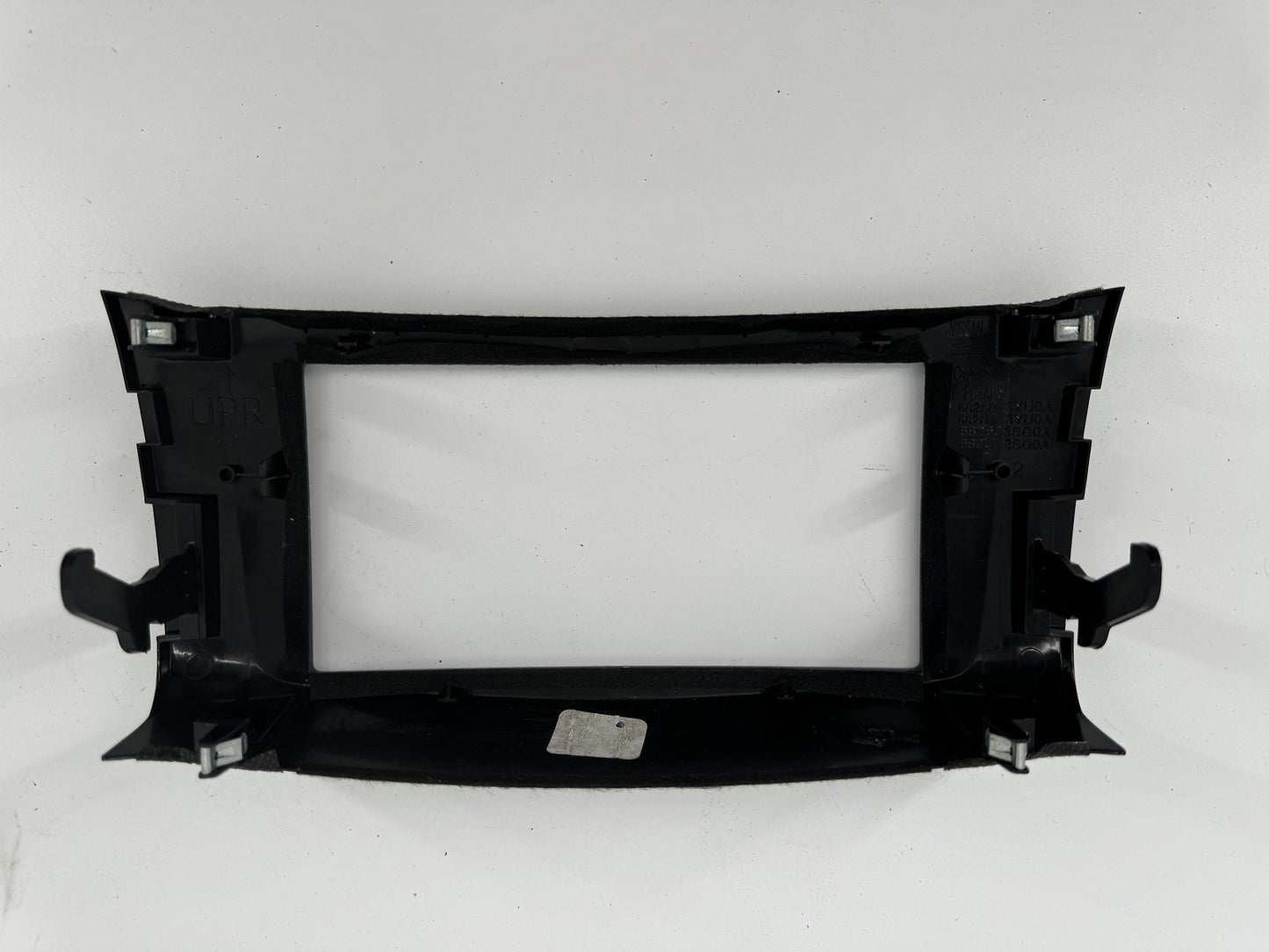 2018 Sentra Center Dash Radio Surround Trim Bezel OEM 682603YU0A