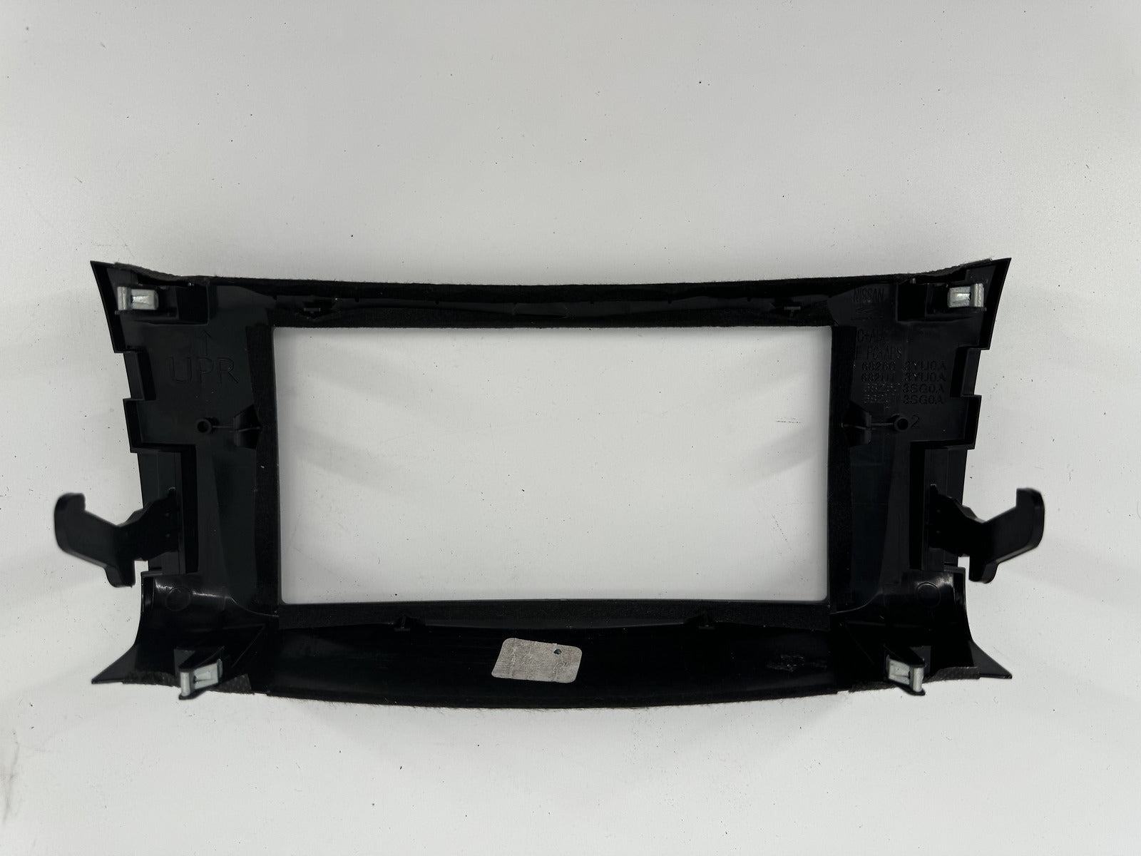 2018 Sentra Center Dash Radio Surround Trim Bezel OEM 682603YU0A