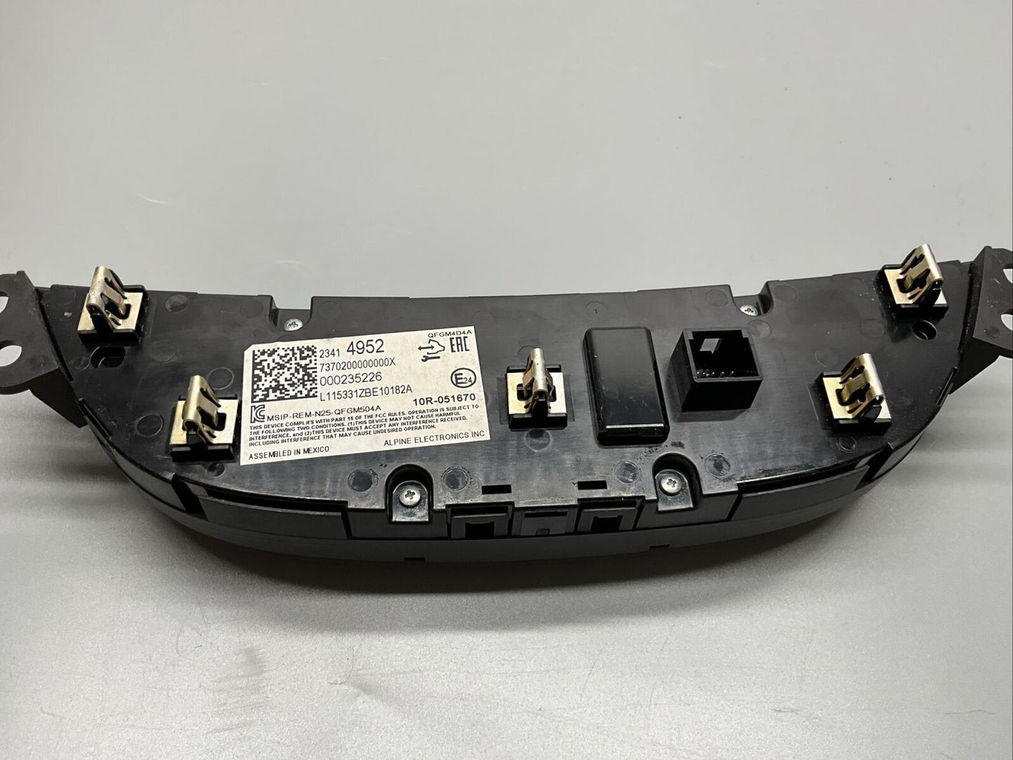 OEM Temperature Control For Malibu Assy 23414952