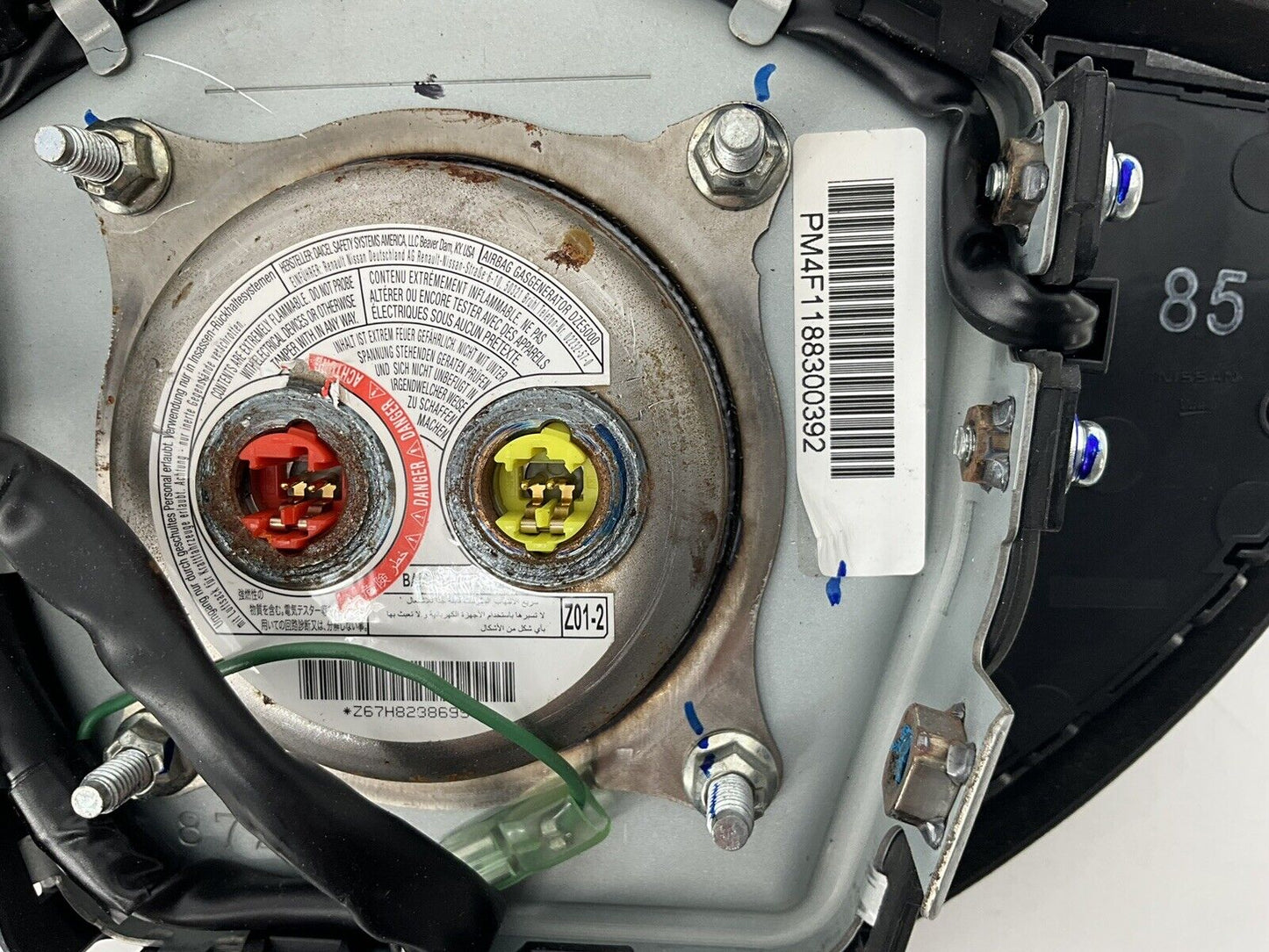 NISSAN DRIVER WHEEL SRS PM4F1188300392