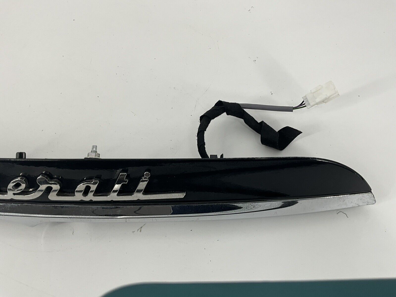 Maserati Ghibli Rear Trunk Lid Camera Trim Molding 2014 - 2017 OEM
