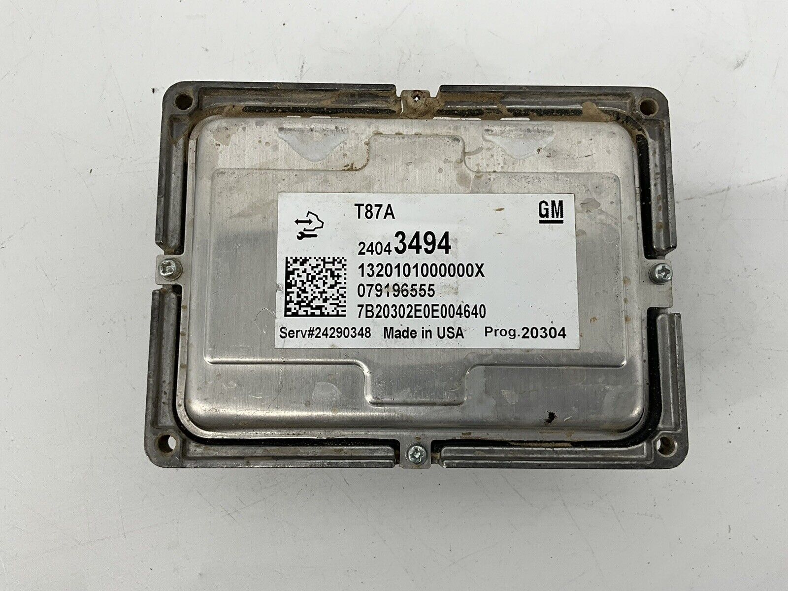 2020-2021 BUICK ENCLAVE AUTOMATIC TRANSMISSION COMPUTER CONTROL MODULE UNIT OEM