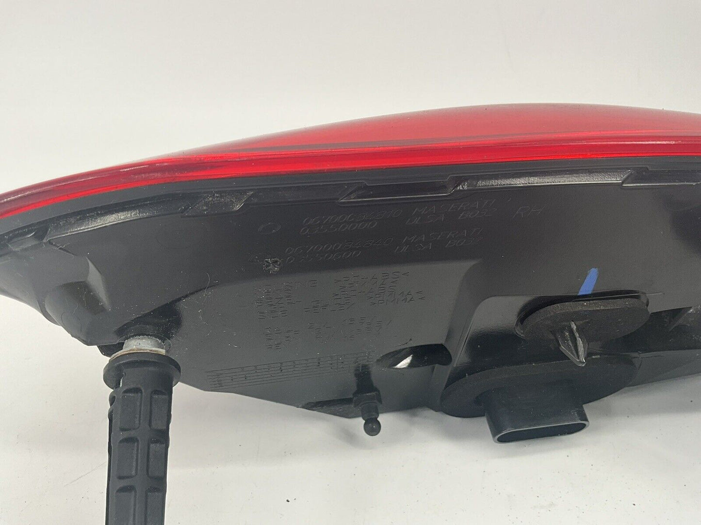 MASERATI GHIBLI TAIL LIGHT RIGHT PASSENGER 2014 15 16 17 2018 LED OEM 6700084810