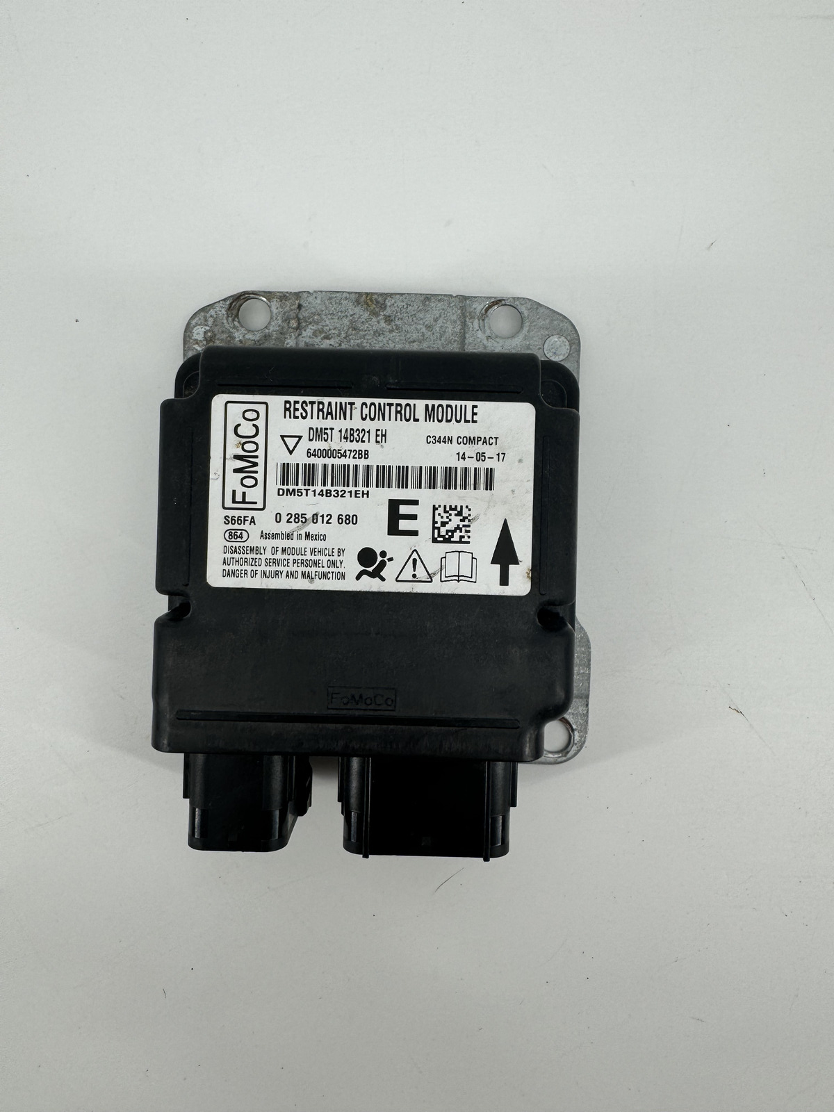 13-18 Ford C-Max Restraints Control Module DM5T-14B321-EH (No CrashData)