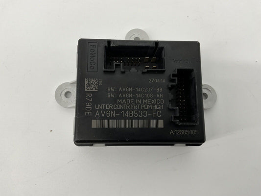 2013 - 2018 FORD C-MAX FRONT PASSENGER SIDE  CONTROL MODULE  AV6N-14B533-FC