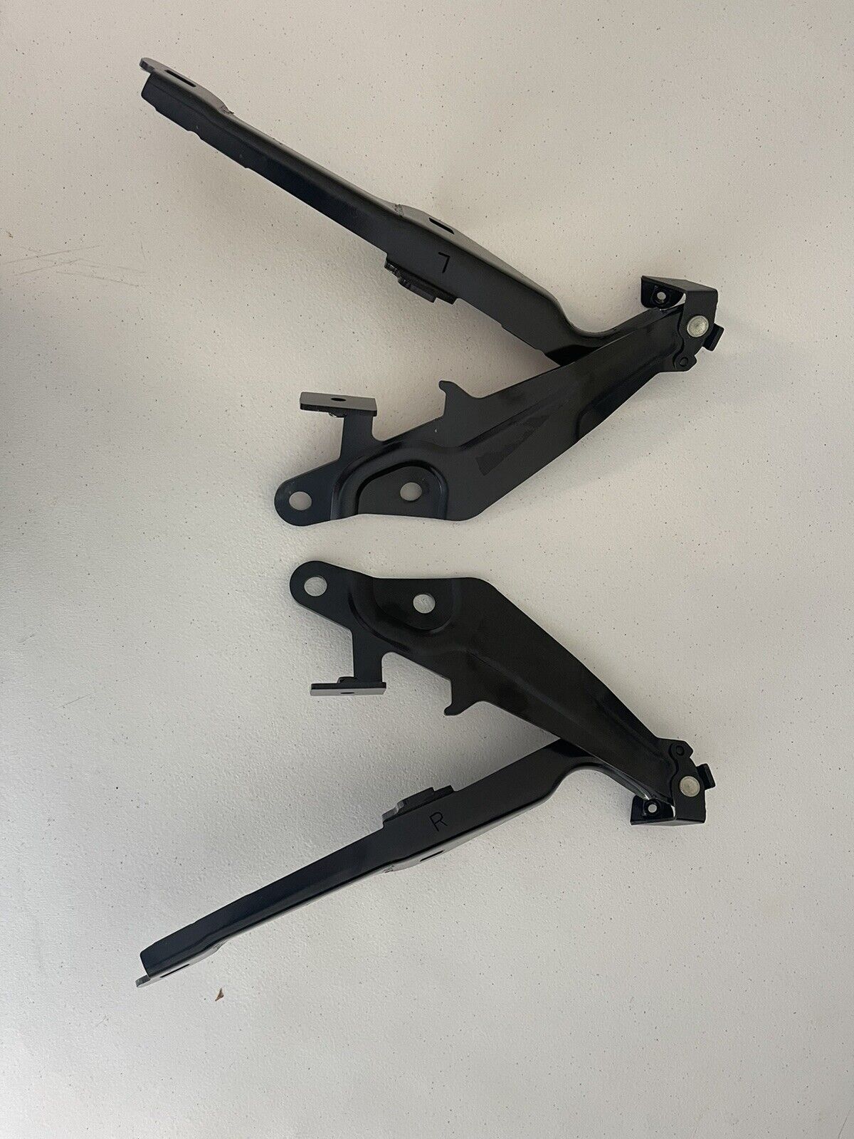 New Hood Hinges Set of 2 Driver & Passenger Side LH RH FO1236167 FO1236166 Pair
