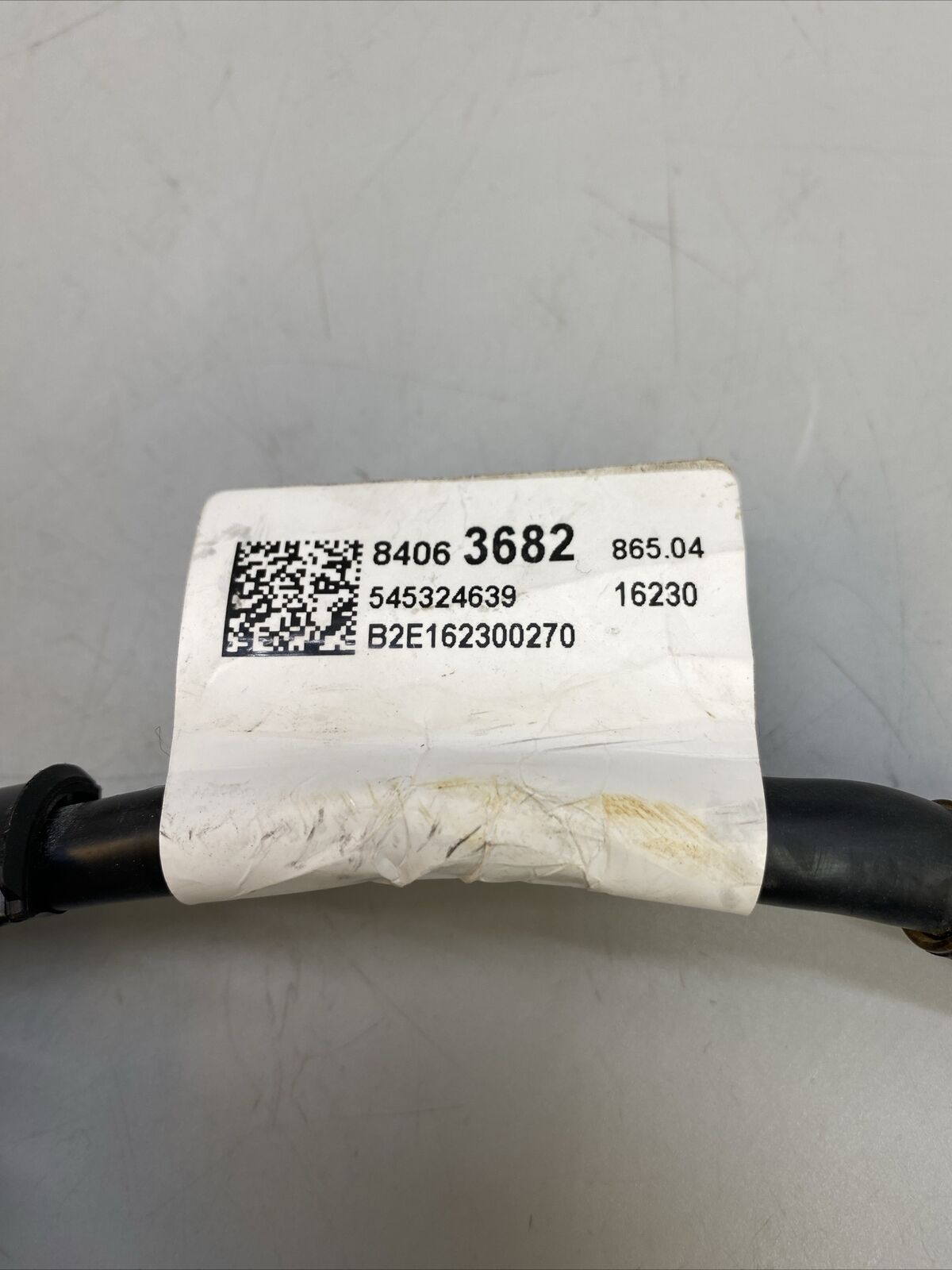 2019 - 2023 CHEVY CAMARO NEGATIVE BATTERY CABLE W/ TERMINALS & SENSOR 84063682