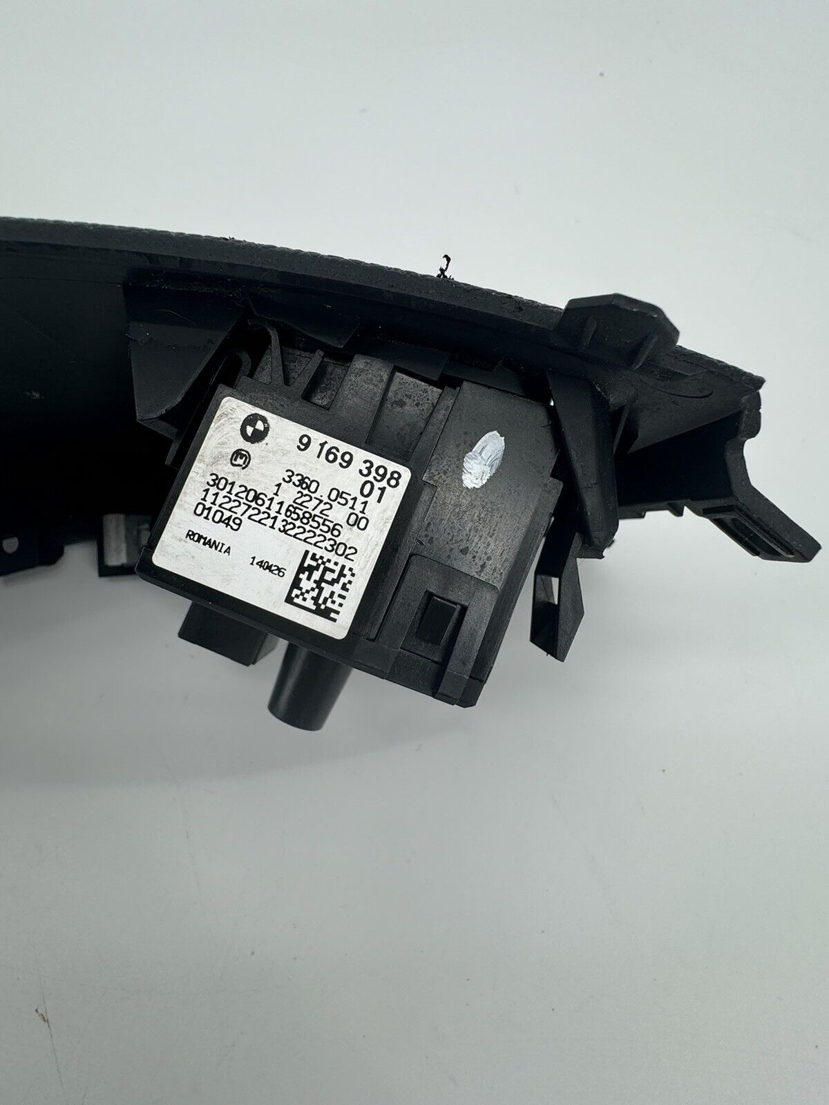 2006-12 BMW 3 Series E90 Headlight Control Switch Black OEM 9169398 AG0147